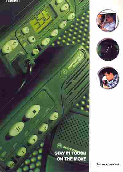 Буклет Motorola GM350, 55-1703, Баград.рф